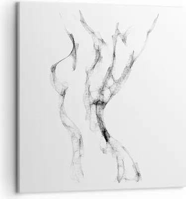Produktbild von Bild auf Leinwand - Leinwandbild - Einteilig - Frau Körper Nacktheit - 50x50cm - Wand Bild - Wanddeko - Wandbilder - Leinwanddruck - Bilder - Wanddekoration - Leinwand bilder - Wandbild - AC50x50-4938