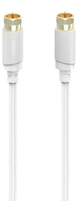 Zdjęcie produktu dla Hama 00202021, 5 m, F-Typu, F-Typu, Biały