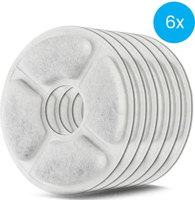 Produktbild von Auronic Trinkbrunnen Filter - 6 Stück - 3-Schichtig - AU1362 und AU3163 - für 2,4 L Brunnen