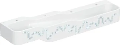 Produktbild von Geberit Bambini Spiel und Waschlandschaft, B:180cm, 4 Waschplätze, tieferes Becken rechts, ohne Überlauf, 502.978.SX.1
