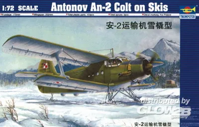 Produktbild von Trumpeter Antonov An-2M Colt mit Kufen 1:72, 01607