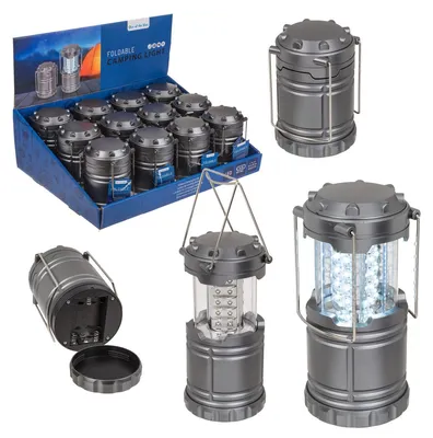 Image de GiftyCity Lampe LED de camping pliable, 8,5 x 25 cm