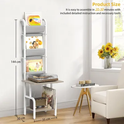 Image de Support pour platine standard avec meuble pour platine