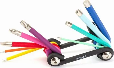 Produktbild von Romet Serviceschlüsselsatz 10 Funktionen Farbe