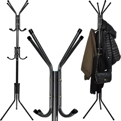 Produktbild von Wieszak stojący 170cm - czarny Ruhhy 23815