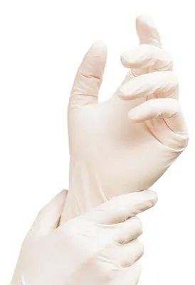 Produktbild von 100x Nitril Einweghandschuhe puderfrei extrem reißfest weiß Gr. S