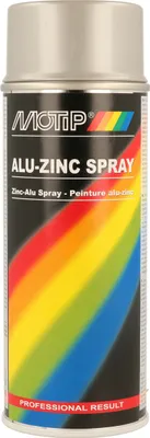 Obrázok produktu pre MOTIP 04059 Farba s vysokým obsahom zinku a hliníka - simuluje pozinkovanie v spreji 400 ml
