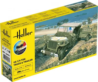 Produktbild von Heller 56997, Auto-Modellsatz, Montagesatz, 1:72, Unisex, Kunststoff, 55 Stück(e)
