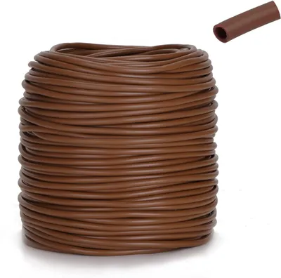 Immagine prodotto di Fascetta in plastica, 3 mm x 50 m, marrone, per piante da giardino