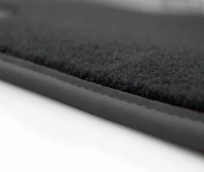 Produktbild von Fußmatten passend für Mini F55 F56 alle Velours Autoteppich Matten Set Original Qualität 4-teilig Schwarz