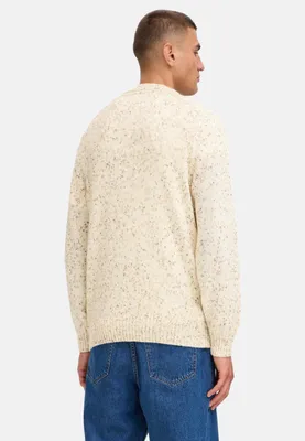 Image de !Pull-over solide SIMCHA Pull-over tricoté Col R