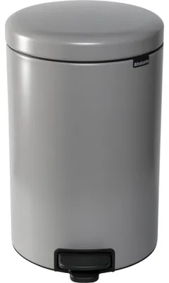 Produktbild von Brabantia NewIcon, 20 l, Rund, Stahl, Grau, Kunststoff, Terrasse