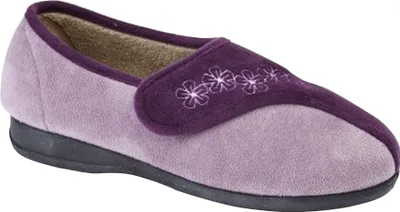 A single slipper is shown from a side-diagonal angle against a white background.