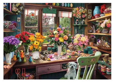 Obrázok produktu pre RAVENSBURGER Puzzle č. 13 Kvetinové kúzlo 1000 bábik