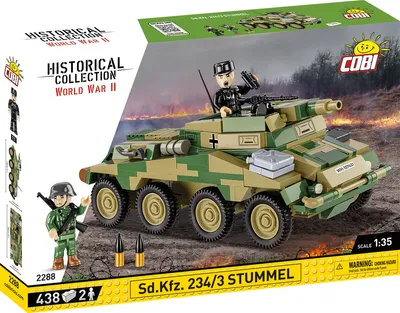 Productafbeelding van Sd.Kfz. 234/3 "Stummel" (model in schaal 1:35)
