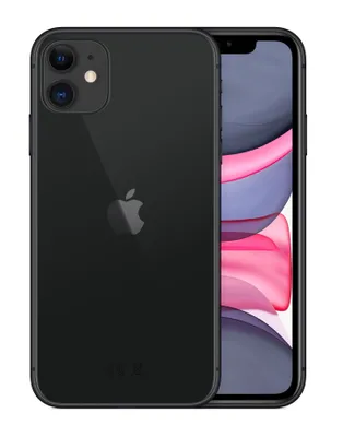 Zdjęcie produktu dla Smartfon Apple iPhone 11 15,5 cm (6,1 cala), rozmiar: 128 GB, kolor: czarny