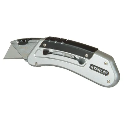 Immagine prodotto di Stanley 0-10-810 Coltello multiuso nero, lama metallica a scatto