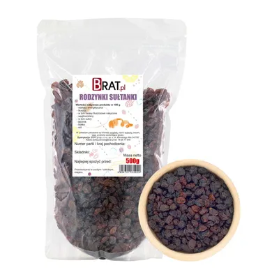 Immagine prodotto di Uva sultanina 500 g