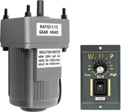 Produktbild von Getriebemotor, 12V, 120W, 90-1650U/min, 40W Leistung, 3,86Nm Drehmoment