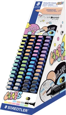 Produktbild von STAEDTLER Textmarker "Textsurfer classic COLORS" 60 Stück