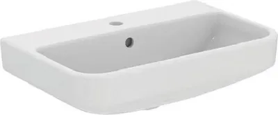 Zdjęcie produktu dla Ideal Standard i.Life S - Umywalka 600x380 mm, z przelewem, z otworem na baterię, biała T458301