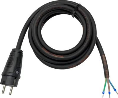 Produktbild von NWP 3m Schuko-Anschlussleitung 230V 16A IP54 TITANEX® H07RN-F 3G2,5