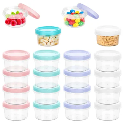 Vorratsdosen-Set 16er, 200 ml, bunt, luftdicht, stapelbar