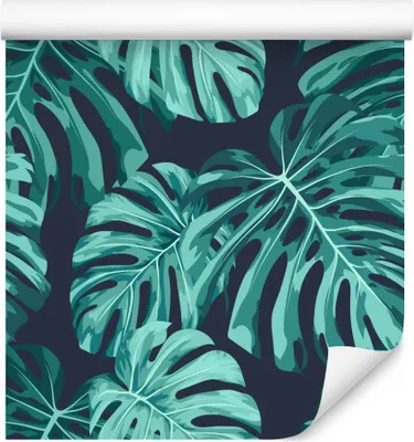 Immagine prodotto di 10m VLIES WALLPAPER Rotolo di piante Foglie di Monstera esotica XXL