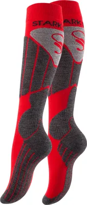 Produktbild von Stark Soul® Damen Skisocken mit Polsterung 43-46 rot