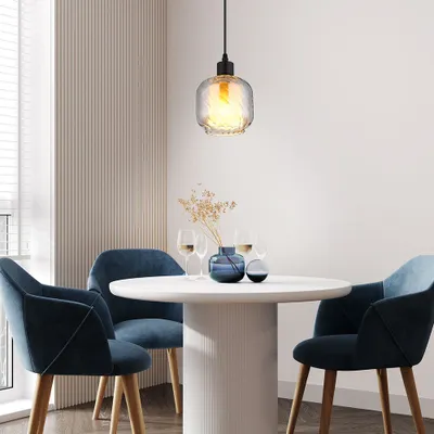 Immagine prodotto di Lampadario Globo 15754H XIA 1xE27 25 W nero