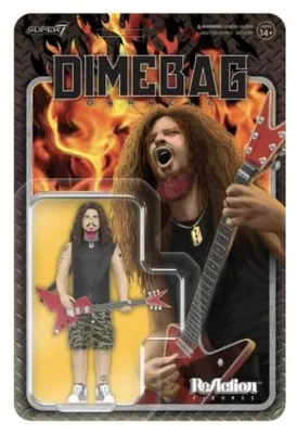 Productafbeelding van Dimebag Darrell ReAction Actiefiguur, Serie 01, Dimebag Darrell, Culprit