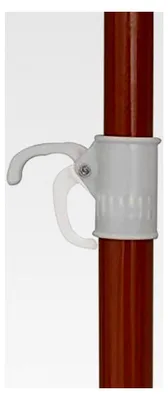 Produktbild von Terrassenschirm mit Stahlmast 240 cm in Anthrazit für Außenbereiche