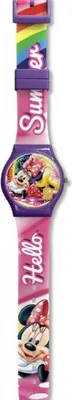 Produktbild von Minnie Mouse Kinder Uhr Armbanduhr Analog Rosa