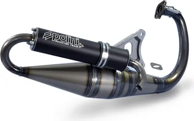Obrázok produktu pre POLINI Team 4 kompletný výfukový systém - hliníková čierna Yamaha