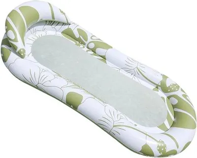 Produktbild von Luftmatratze für Schwimmbad-150x78 cm - Ergonomische Kopfstütze für Schwimmbad, Strand