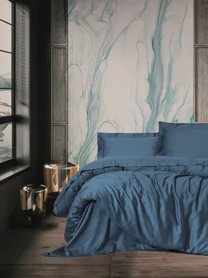 Produktbild von L'Essentiel Linge de Maison, Elegant- CTN3907, Blau, Bettdecken, 100% Baumwollsatin
