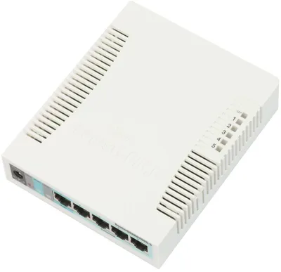 Produktbild von Mikrotik RB260GS, Gigabit Ethernet (10/100/1000), Weiß, -25 - 65 °C, 6 - 31