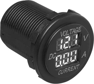 Obrázok produktu pre Digitálny volt-ampérmeter pod omietku 6-30V / 0-10A
