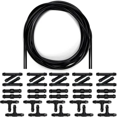 Productafbeelding van Azomor® Universeel ruitenwisserslangset met 5 meter slang en 30 aansluitingen