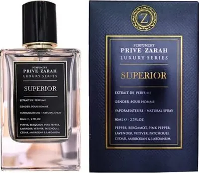 Obrázok produktu pre Prive Zarah Superior Extrait de Parfum 70 ml M