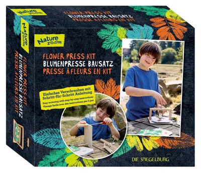 Produktbild von Nature Zoom - Bausatz Blumenpresse
