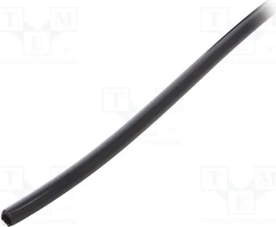 Productafbeelding van 1x Luchtslang, zwart: drukperslucht, TPE-U, serie: PAN 553913, met connector