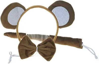 Produktbild von Ohrenschoner mit Plüschäffchen und Schwänzchen – ADAR