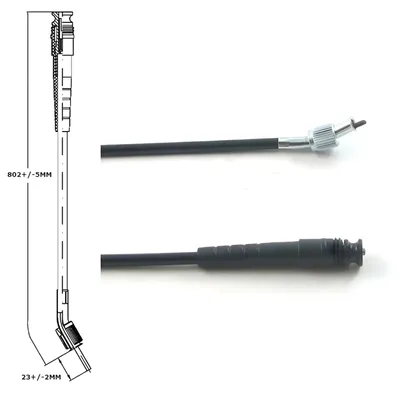 Immagine prodotto di Albero del contagiri Honda, albero del tachimetro, modello MTX 80 R