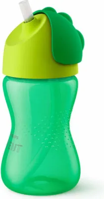 Immagine prodotto di Philips AVENT SCF798/01 Tazza con cannuccia, silicone, verde Singolo