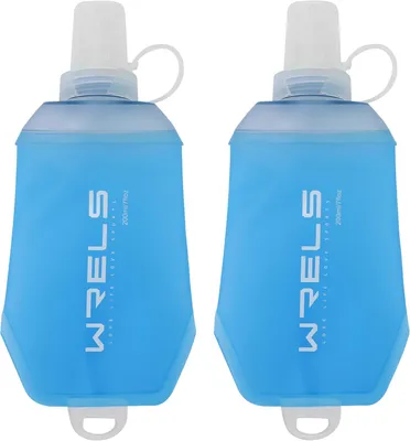 Produktbild von Faltbare Wasserflasche 350 ml, Leicht TPU, BPA-frei, 2 Stück, für Laufen