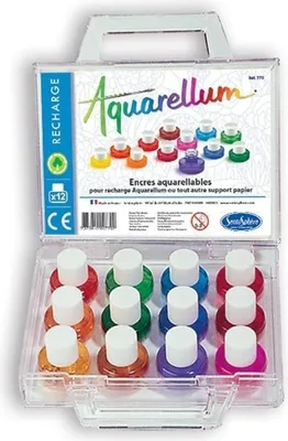Produktbild von Sentosphere - Aquarellum Koffer mit 12 Farben