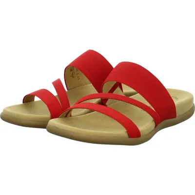 Produktbild von Gabor Sport Pantoletten in Übergrößen Rot 63.702.85 große Damenschuhe, Größe:42