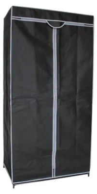 Produktbild von Kleiderschrank mit Tasche, Kunststoff, 81 x 6 x 16 cm