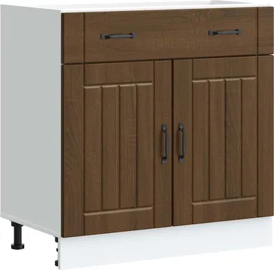 Immagine prodotto di Base da Cucina Lucca Rovere Marrone in Legno Multistrato